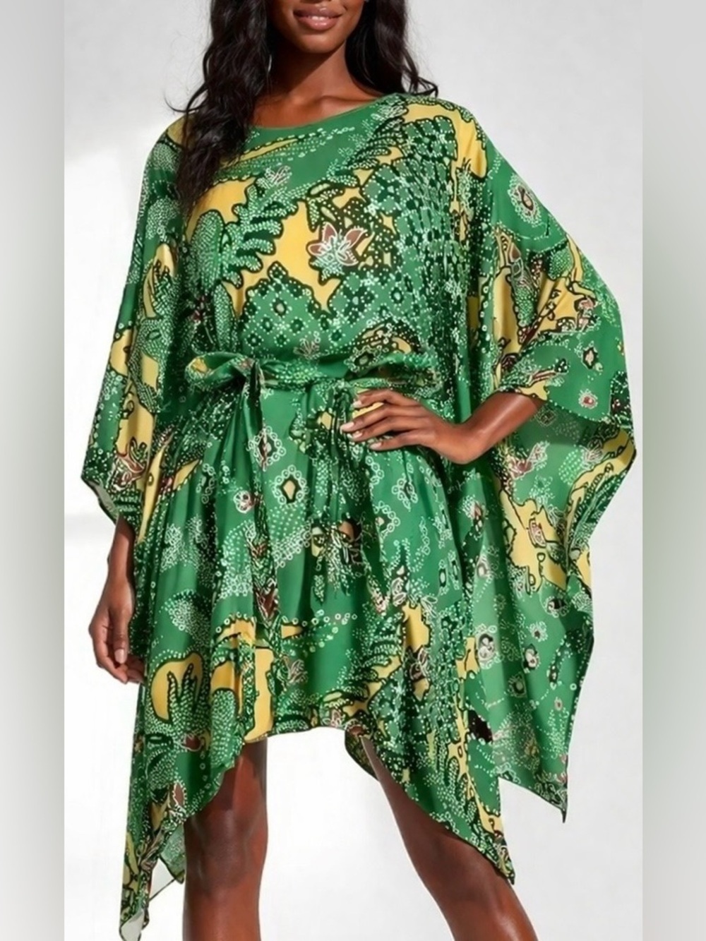 Atoll New Caftan Green Dress (306)